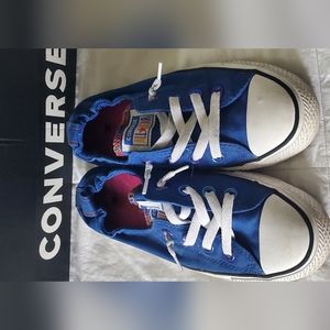 Blue Converse Shoreline Slip-on